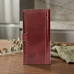 Гаманець жіночий 14916 Vintage бордовий - мініатюра 4