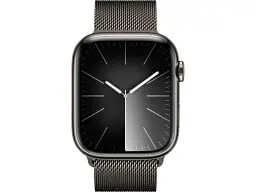 Смарт-годинник Apple Watch Series 9 GPS + Cellular 45mm Graphite S. Steel Case w. Graphite Milanese Loop (MRMX3) - мініатюра 2