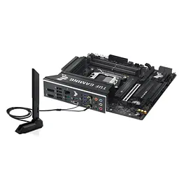 Материнcька плата TUF GAMING B850M-PLUS WIFI7 sAM5 B850 4xDDR5 M.2 HDMI DP Wi-Fi BT mATX Asus teh0018943 - мініатюра 8