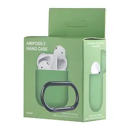 Чохол Silicone Case 1,2mm for AirPods 1/2 Spearmint - мініатюра 2