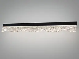 Настінне LED бра Diasha 8057/600BK чорне 16 Вт акрил - мініатюра 2