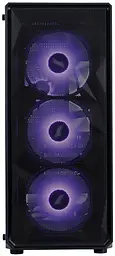 Корпус 1stPlayer FD3-M-BK-4F7 Black без БП (FD3-M-BK-4F7) - мініатюра 2