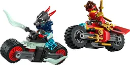 Конструктор LEGO Ninjago Швидкісні перегони Кая на мотоциклі 79 деталей (71838) - мініатюра 5