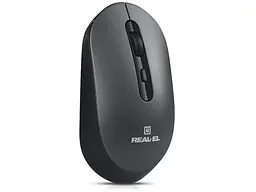 Миша REAL-EL RM-470W Dark Gray (EL123200049) - мініатюра 6