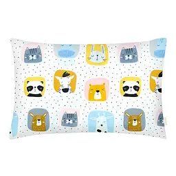 Комплект постільної білизни Cosas підлітковий ORANGE ANIMALS 155 x 215 см (AnimalsColor_Terrakot_155) - мініатюра 3