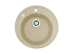 Кухонна мийка Adamant Sun Ø510x200 Бежевий ivory 000000573