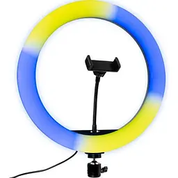 Кільцева лампа для фото Gelius Pro Halo RGB Ring 33 см GP-LR033 - мініатюра 5