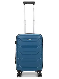 Валіза маленька S поліпропілен Worldline Airtex 282 46л 54×36×23см Синій - мініатюра 2