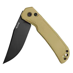 Ніж складаний туристичний Ruike P192-AY, (9.1 см) 14C28N / алюмінієвий сплав 6063, бронзовий - мініатюра 2