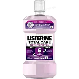 Ополіскувач для ротової порожнини Listerine Тотал Кеар Інтенсивний Смак Класичний 500 мл