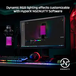 Мікрофон HyperX QuadCast S White [519P0AA] [79761] - мініатюра 10