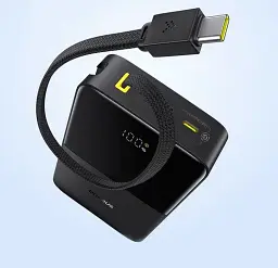 Зовнішній акумулятор Baseus EnerFill FC51 Bipow2 Pro 20000mAh 22.5W Black (E0027701) [147153] - мініатюра 5