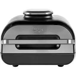 Мультипіч Ninja Health Grill & Air Fryer XL AG551EU чорно-сіра [94740] - мініатюра 2