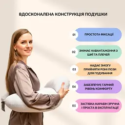 Подушка для годування диванчик Sei Design 60х70х16 см - мініатюра 3