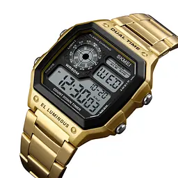 Наручний годинник 1335GD Gold Skmei acs0030805 - мініатюра 2