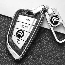 Наклейка з логотипом Citroen для автоключів d=15 мм Пластикова об'ємна (Завод) - мініатюра 4
