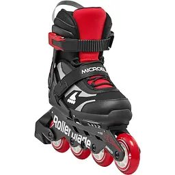 Ролики Rollerblade Microblade 33-36,5 Чорний-Червоний - мініатюра 4