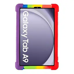 Чохол SoftGel Kids дитячий Samsung Galaxy Tab A9 SM X110 X115 Веселковий - мініатюра 5