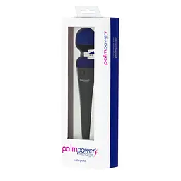 Вібромасажер PalmPower Recharge Blue, перезаряджуваний, гнучка головка, тревел-замок - мініатюра 8