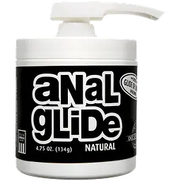 Анальна змазка на олійній основі Doc Johnson Anal Glide Natural (127 г) тривале ковзання