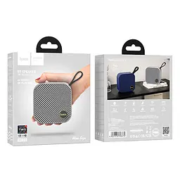 Портативна Bluetooth-колонка Hoco HC22 Auspicious sports BT speaker Сіра - мініатюра 2