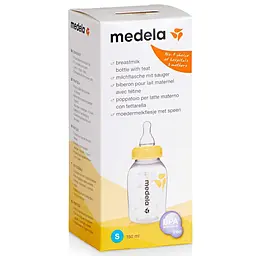 Пляшка з соскою Medela, S, 150 мл (200.0597) - мініатюра 3