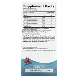 Риб'ячий жир для дітей Nordic Naturals Complete Omega 180 міні капсул лимон - мініатюра 3