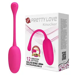 Віброяйце Pretty Love Knucker 18.6 см рожевий - мініатюра 8