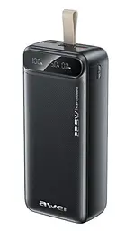 Повербанк Power Bank AWEI PA-12 портативна батарея швидка зарядка 22.5W 30 000 mAh Чорний - мініатюра 2