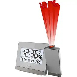 Годинник проєкційний Technoline WT538 Silver/Anthracite (WT538) - мініатюра 6