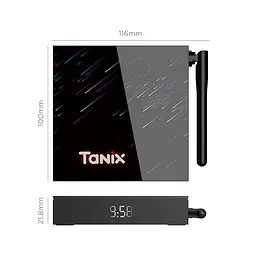Смарт ТВ приставка Tanix TX68 4/32 Гб Smart TV Box Android 14 - мініатюра 7