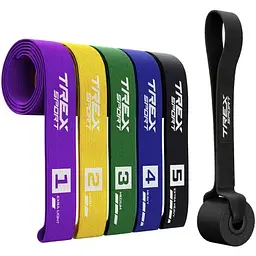 Набір резинок для фітнесу Trex Sport TX-005PBA 5в1 set A