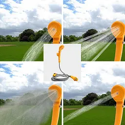 Автомобільний душ переносний Automobile Shower Set 12В, з живленням від прикурювача - мініатюра 9