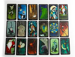 Таро Tarot Deck Кошмар перед Різдвом The Nightmare Before Christmas 78 штук в комплекті 10 см - мініатюра 3