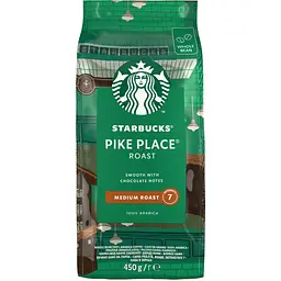 Кава Starbucks Pike Place Роуст 100% Арабіка смажена в зернах 450 г - мініатюра 5