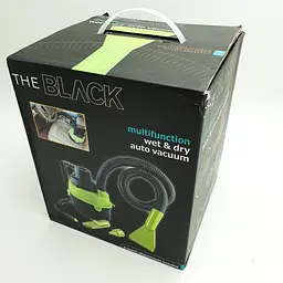 Автомобільний пилосос із функцією насоса 2 в 1 від прикурювача 12В Black Wet & Dry Auto Vacuum Cleaner зелений - мініатюра 7