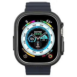 Чохол Spigen Чохол Thin Fit для Apple Watch Ultra 49 мм Black (ACS05458) - мініатюра 2