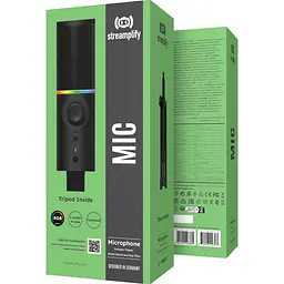 Мікрофон Streamplify MIC TRIPOD-48-RGB-TP (SPMC-MZ1C127.11) [168940] - мініатюра 12