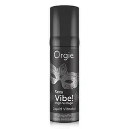 Збуджуючий гель рідкий вібратор, 15 мл Orgie Sexy Vibe! High Voltage - мініатюра 2