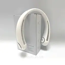 Гнучкий вентилятор на шию USB Cat-neck Fan A206 Білий - мініатюра 6