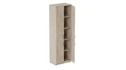 Шафа Анжело Ferrum-decor на 5 полиць із 4 дверима 1900x600x380 ДСП Дуб Сан-Марино 16 мм (FRD-105002)