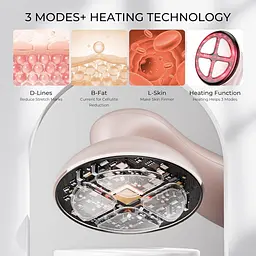 Електричний ручний масажер від целюліту Depsoul Cellulite Machine 4 в 1 з функцією зміцнення шкіри - мініатюра 2