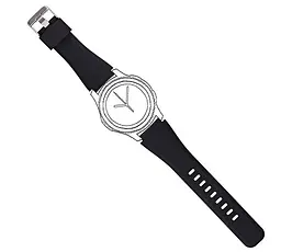 Силіконовий ремінець Primo для годинника Samsung Galaxy Watch 46 мм SM-R800 Black - мініатюра 3
