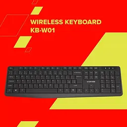 Клавіатура Canyon KB-W01 Wireless Black (CNE-CKEYW01) - мініатюра 9