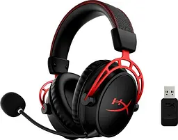 Гарнітура HyperX Cloud Alpha WL Black/Red (4P5D4AA) - мініатюра 6