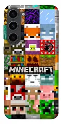Чохол Demsky Minecraft collage для Samsung Galaxy S23