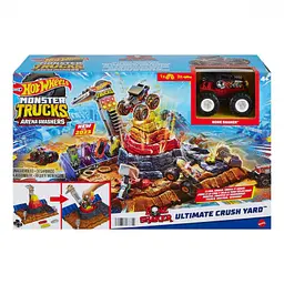 Станція Hot Wheels Неймовірна аварія Тренувальна арена (HNB96) - мініатюра 5