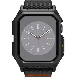Чохол із ремінцем Spigen Lite Fit Pro Matte Black для Apple Watch Series 10 (2024) 46мм (ACS08609) - мініатюра 5