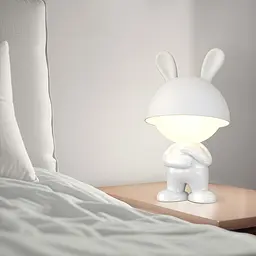 Світильник-нічник Kite LED з акумулятором Dreamy Bunny білий (K25-315-1-1) - мініатюра 4