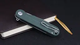 Складаний ніж Firebird D2 86х196 мм G10 зелений - мініатюра 10